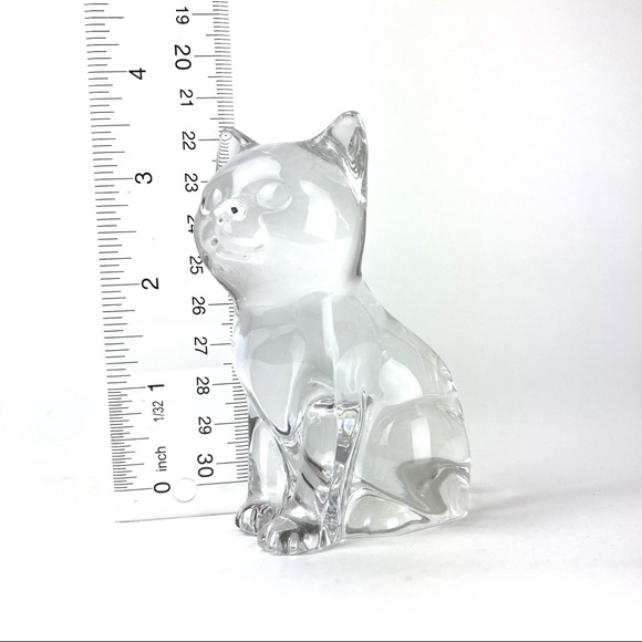 Princess House Crystal Cat - Picture 5 of 5